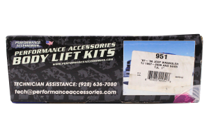 Daystar Body Mount Bushings Kit 1in Lift - TJ