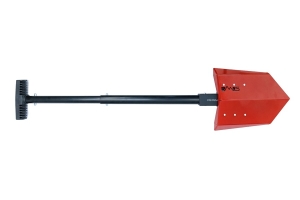 DMOS Compact Delta Shovel Steel - Powder Coat Red