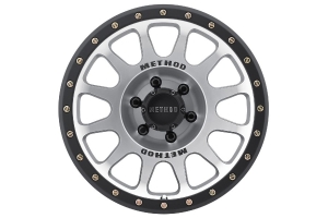 Method Race Wheels 305 NV Series Wheel 16x8.0 6x5.5 Machined w/ Matte Black Lip - Bronco 2021+