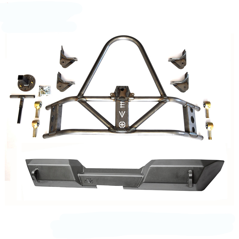 EVO Manufacturing Pro Series Rear Bumper w/Tire Carrier Package - JK