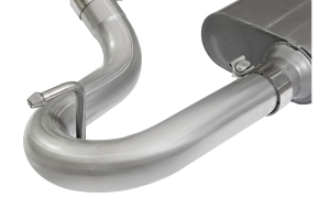 AFE Power Scorpion 2-1/2in Cat-Back Exhaust System w/ Polished Tip  - JK 4Dr