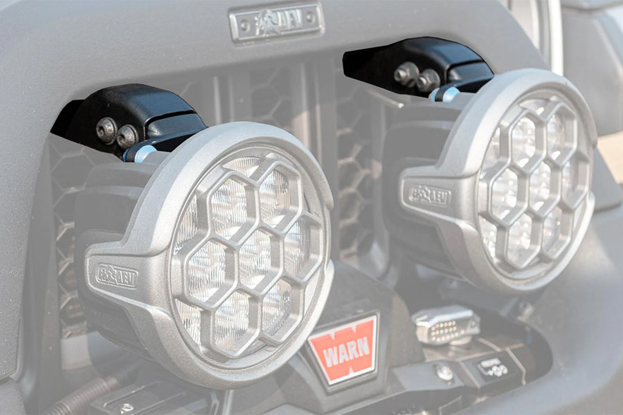 AEV 7000 Series Light Mount Kit for RX/EX Front Bumper - JT/JL