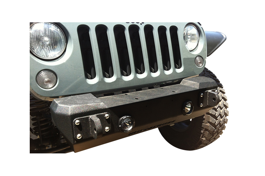 Jeep JK Iron Cross Stubby Front Bumper wout Bar - Jeep Rubicon 2007-2018 |  GP-1000