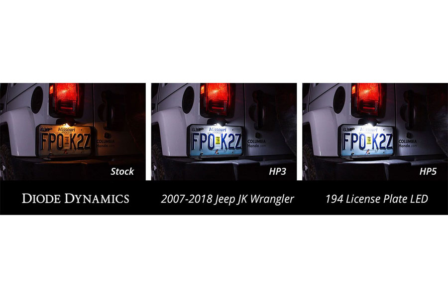 Diode Dynamics Interior LED Conversion Kit, Stage 1 - Red - JK