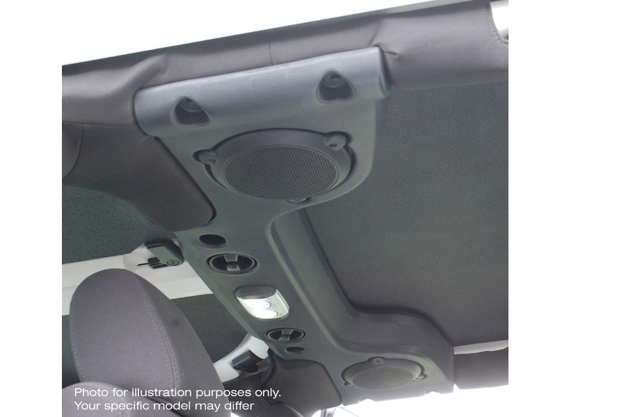DEI Headliner Only, Black Original Finish  - JK 4dr 07-10