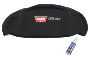 Warn Neoprene Zeon Winch Cover Black