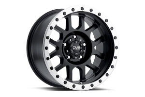 DV8 Offroad 883 Series Wheel, 17x9 5x5 - Matte Black - JT/JL/JK