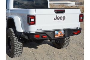 Rock Slide Engineering Rigid Series Full Width Rear Bumper - JT