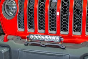 Grimm Offroad Steel Bumper Center Light Mount - JT/JL Rubicon