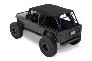 Bestop Trektop Slantback Soft Top - Black Twill - LJ