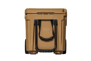 Roam Rolling Rugged Cooler, 50qt - Desert Tan