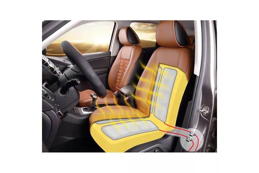 Stinger Off-Road 1K Carbon Fiber Seat Heater Kit  - JK/JL