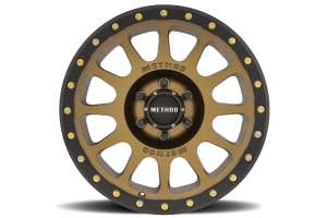 Method Race Wheels 305 NV Series Wheel 18x9 6x5.5 Bronze Matte Black Lip - Bronco 2021+