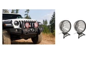 ARB Classic Front Bumper w/ IPF Lights - JT/JL