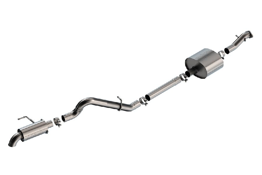 Borla Performance Cat Back Exhaust System Touring Sound for Automatic