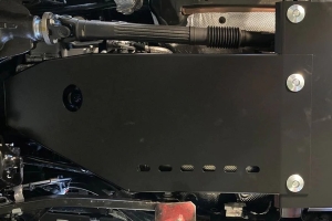 M.O.R.E. Oil Pan, Transmission Skid Plate, Black - JT/Diesel