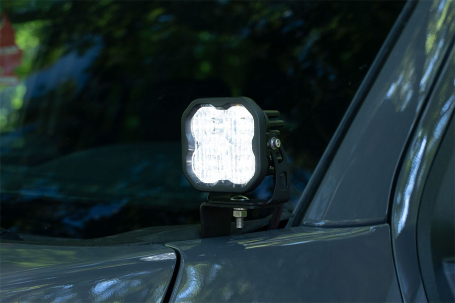Diode Dynamics SS3 White Pro LED Pod Pair, Spot - Amber