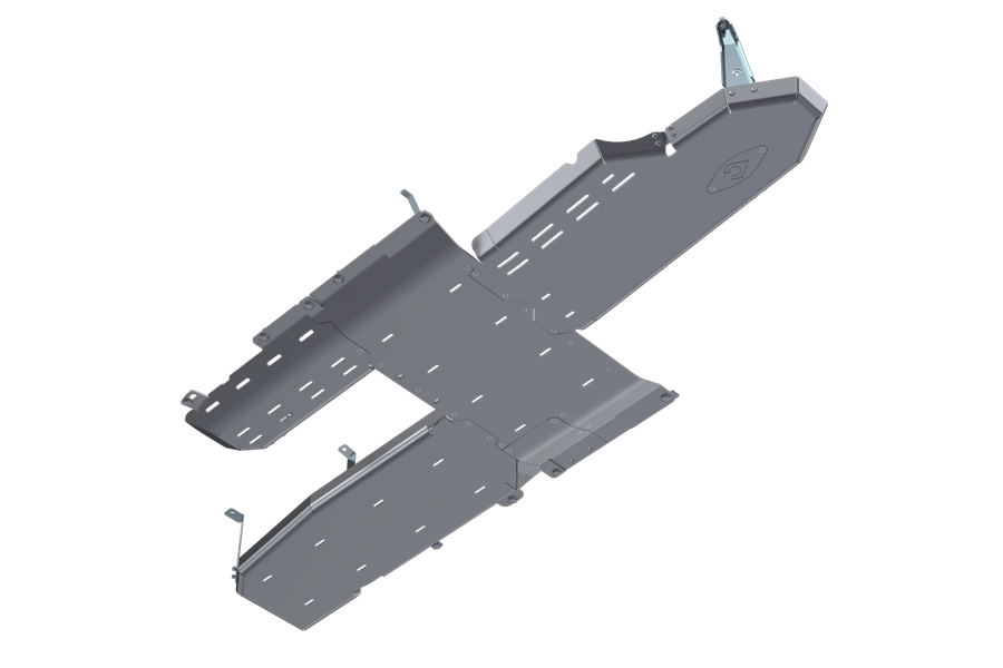 Artec Industries Full Bellypan Skid Plate w/ Oil Door - Aluminum - JL Diesel