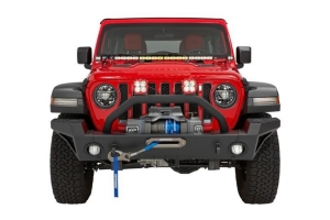 Bestop HighRock 4x4 Modular Front Bumper - Matte Black - JT/JL