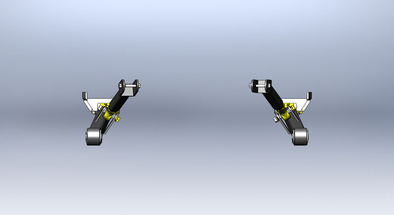 Clayton Front Long Arm Upgrade Kit  - TJ