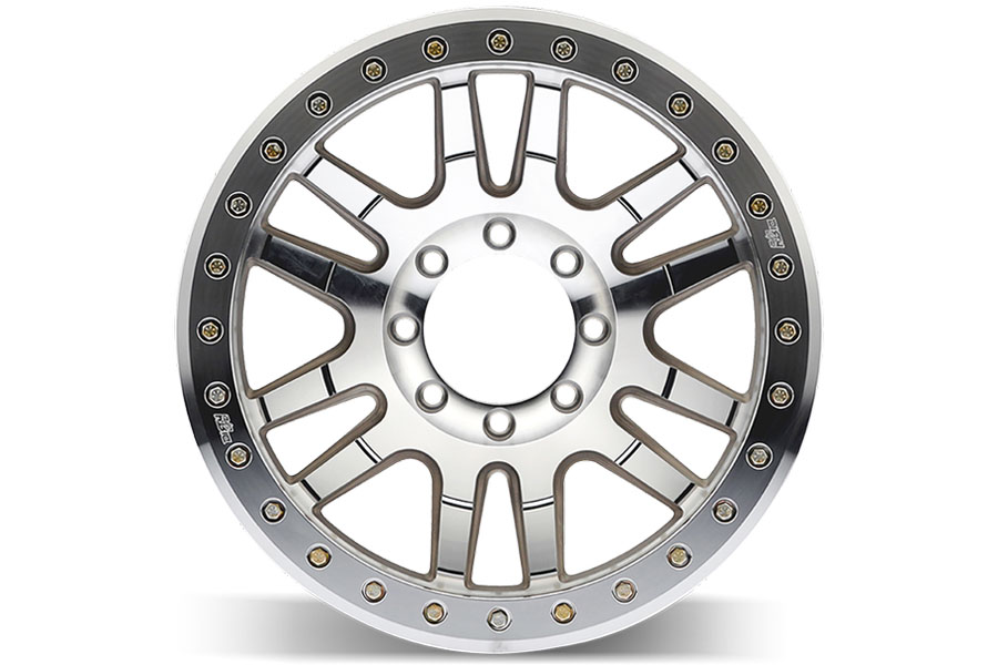 Dirty Life Canyon Race 9314 Series Beadlock Wheel, 20X10 8X6.5 -44mm - Machined