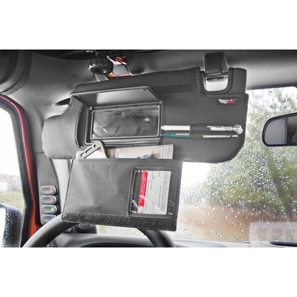 Rugged Ridge Sun Visor Organizer Kit - JK 2012+