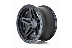 Addictive Desert Design Stealth Fighter Matte Black Wheel, 17x9 5x5    - JT/JL/JK