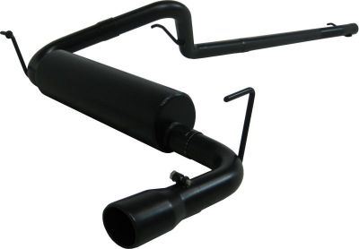 MBRP Black Series Cat-Back Exhaust System  - JK 4dr 2007-11
