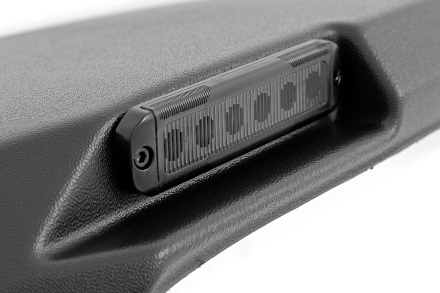 Rough Country High Clearance LED Flat Fender Flare Kit    - JK 