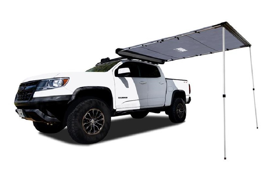Borne Off-Road Rooftop Awning, 93 x 118in, Grey  