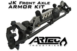 Artec Industries Raised Trackbar Bracket Front Axle Armor Kit - JK Rubicon