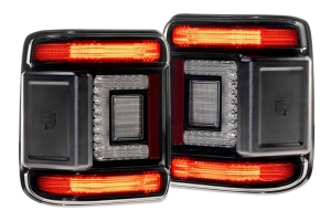 Morimoto XB LED Low Profile Tail Lights - Smoked - JL