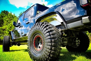 Motobilt Rear Aluminum Inner Fenders - Bare - JT 