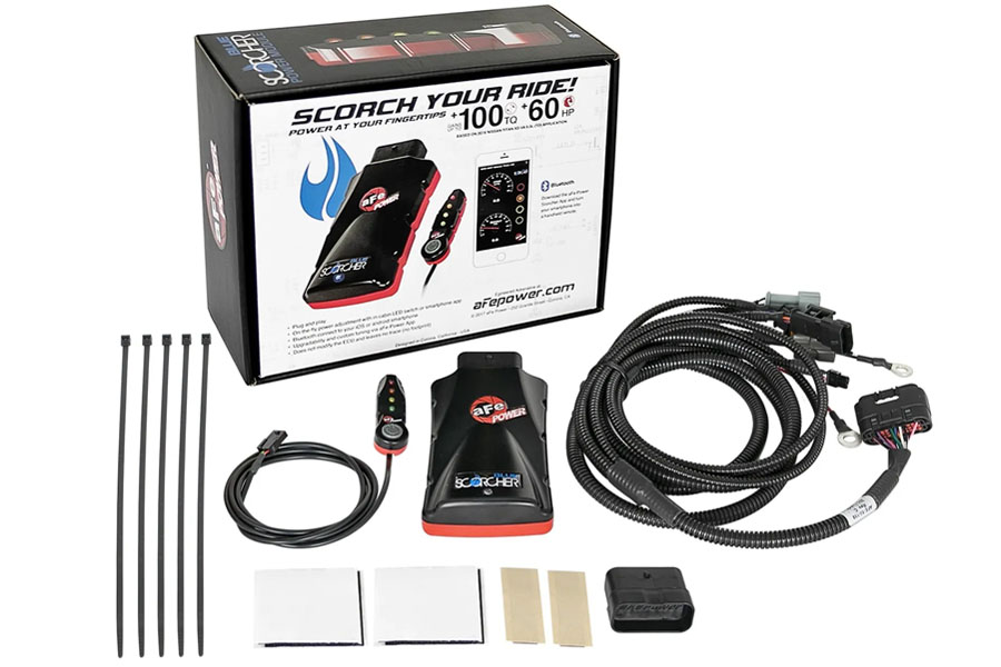 aFe POWER SCORCHER BLUE Bluetooth Power Module   - JT/JL Diesel