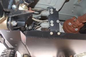 Clayton Rubicon Compressor Skid Plate Mount  - TJ/LJ