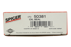 Dana Spicer Outer Axle Spindle Seal