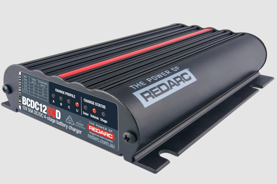 REDARC Dual Input 50A In-Vehicle DC Battery Charger