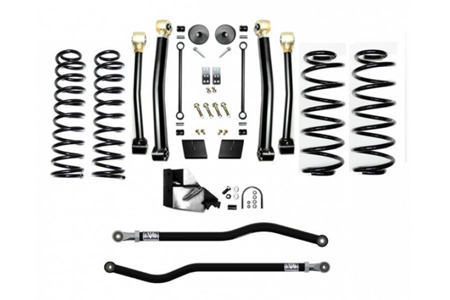 EVO Manufacturing 4.5in Enforcer Lift Kit, Stage 3 PLUS - No Shocks ( Part Number: 3054S3P)