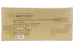 Smittybilt Security Storage Vault - JK 4DR