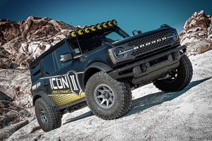 Icon Vehicle Dynamics 3-4in Stage 3 Lift Kit w/ Tubular UCA and Heavy Rate Rear Spring - Bronco 2021+ Non-Sasquatch