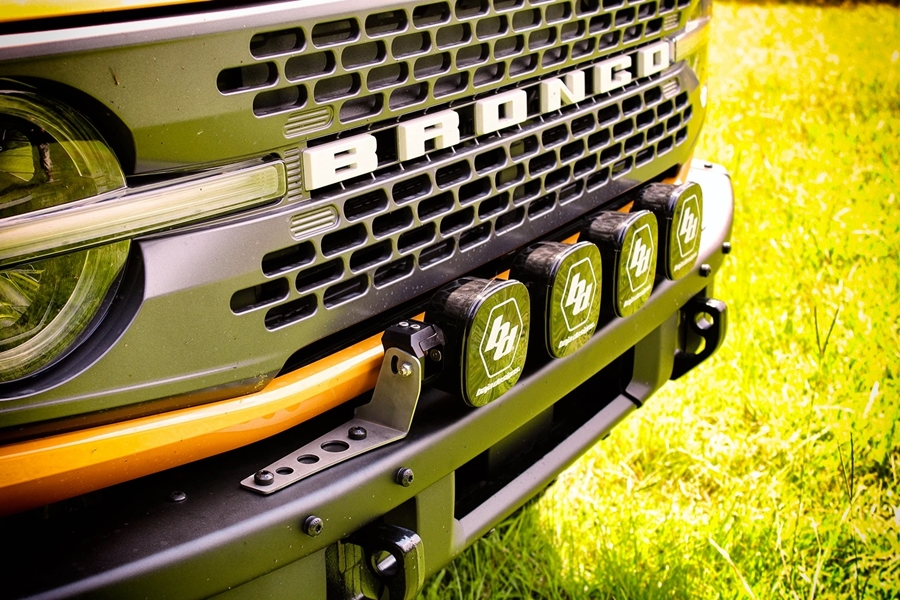 Motobilt Bumper Mount for Baja Designs Linkable Lights - Bronco 2021+