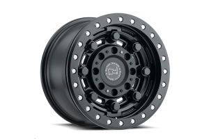 Black Rhino Garrison Beadlock Wheel 17x8.5 5x5 Matte Black - JT/JL/JK