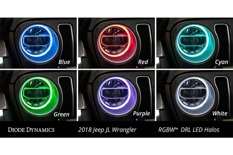 Diode Dynamtics RGBW HD LED Halos - JT/JL