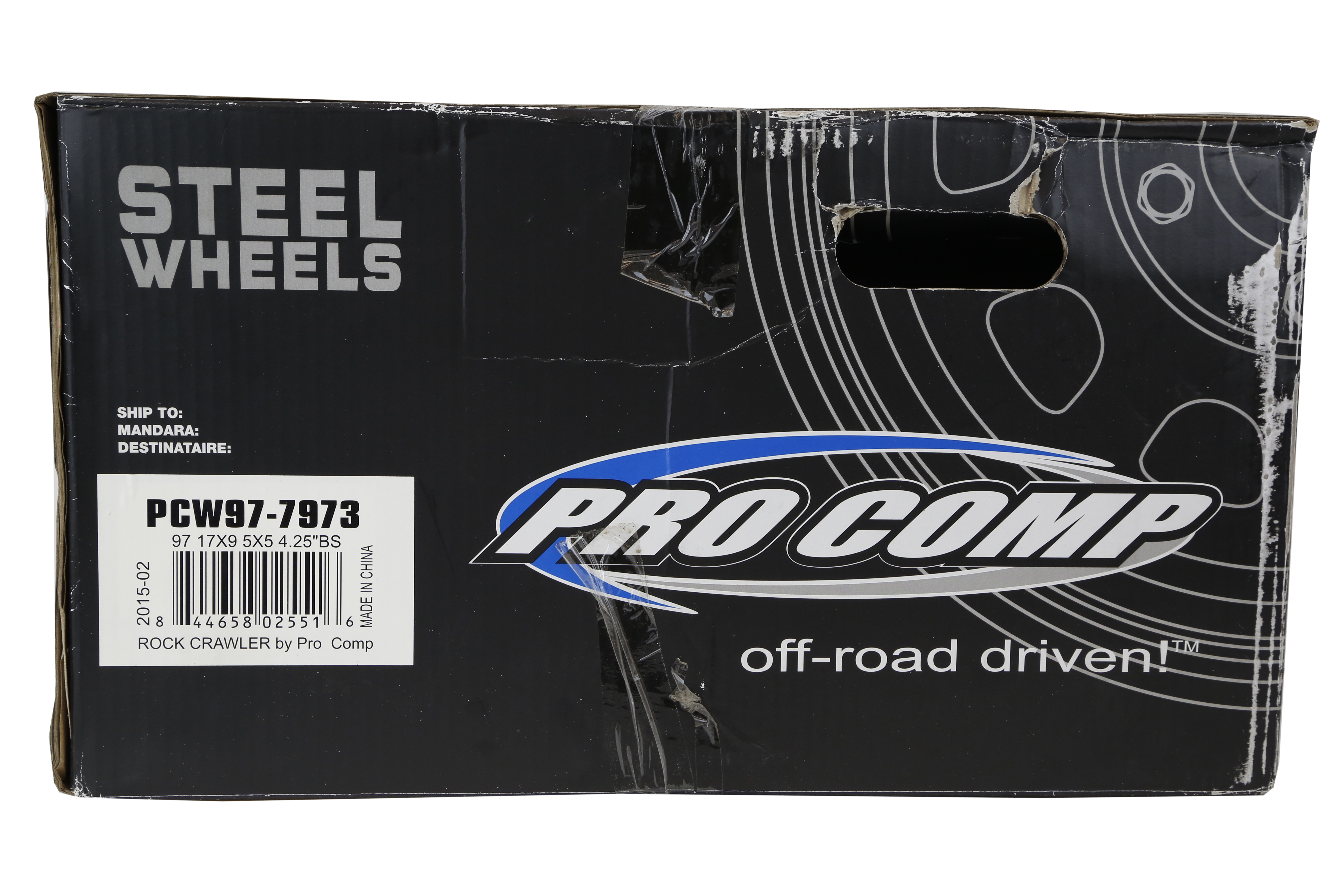 Pro Comp 97 Series Wheel 17x9 5x5 19.05mm Offset Steel - JT/JL/JK