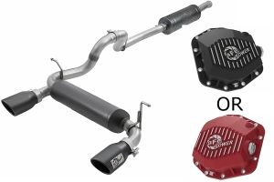 AFE Exhaust & Differential Cover Package - JL 4dr Rubicon