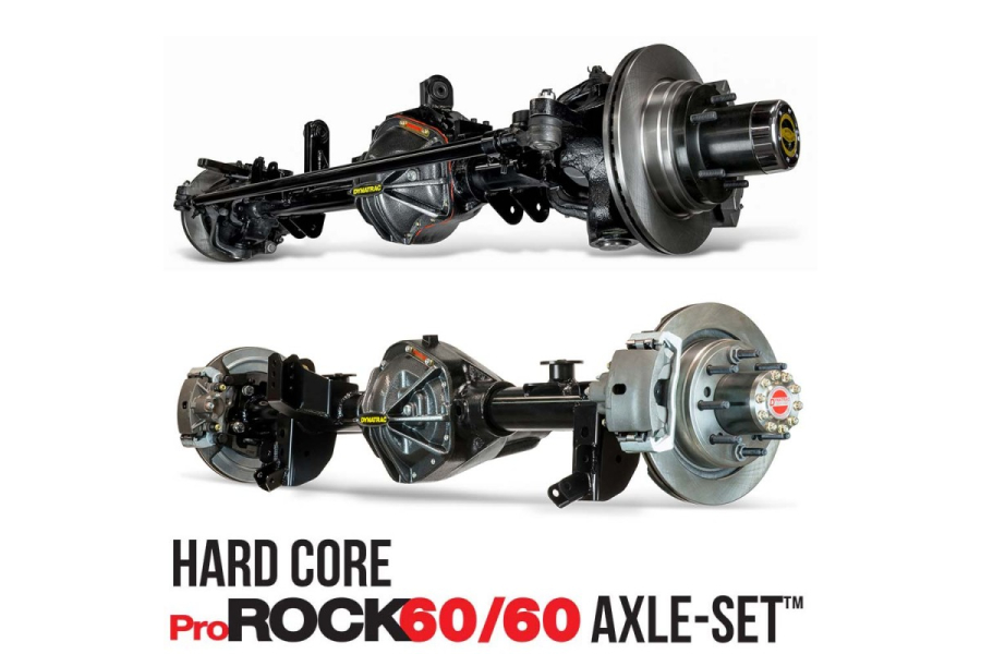 Dynatrac Hard Core Axle Set Pro Rock 60 Front 60 Standard Cut Full