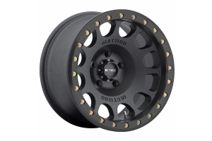 Method Race Wheels 105 Series Beadlock Wheel 17x9 5x5 Matte Black - JT/JL/JK