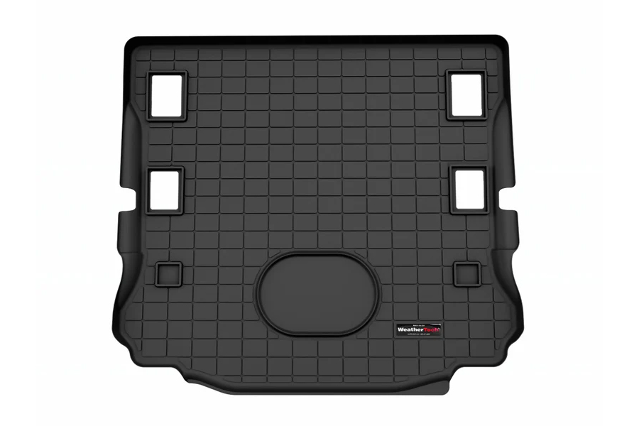 WeatherTech Extended Cargo Liner with Bumper Protector, Black - JK 2dr 15-18
