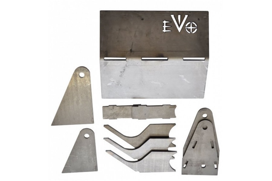 EVO Manufacturing ProRock 60 HiSteer Kit w/ Draglink and Tie Rod - JK