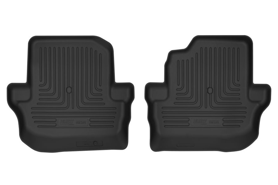 Jeep JL 2Dr Husky Liners XAct 2nd Seat Floor Liners Jeep Rubicon 2018